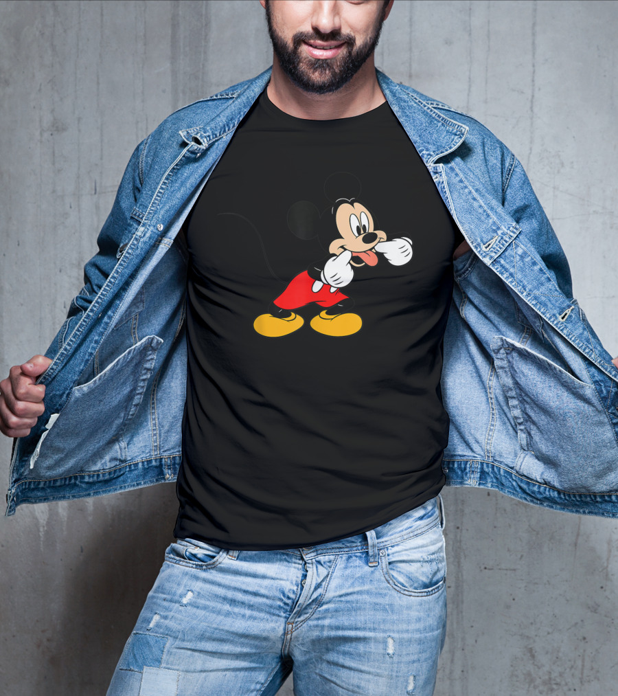 Mickey Mouse Classic Silly Expression Disney T-Shirt