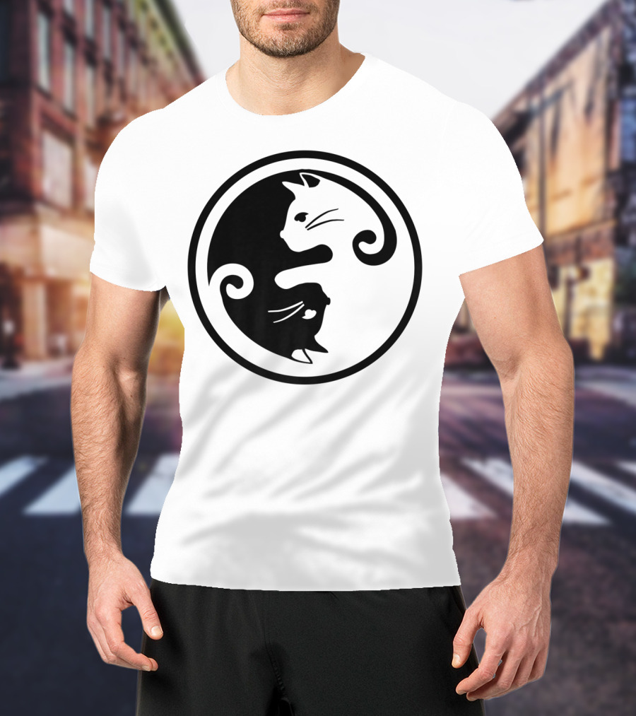 Cat Yin Yang T-Shirt