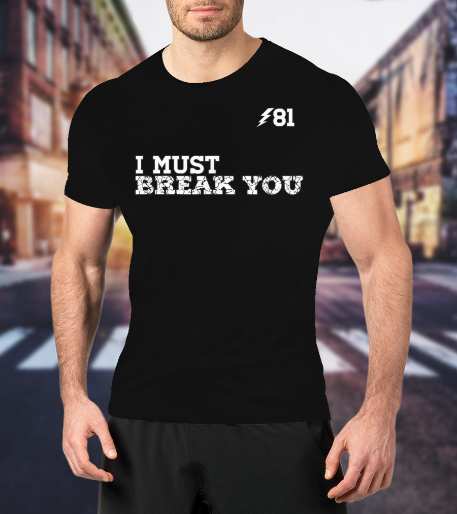 Tampa Bay Hockey I Must Break You 81 T-Shirt