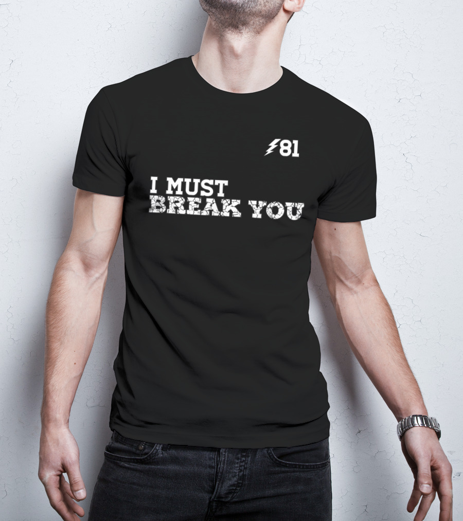 Tampa Bay Hockey I Must Break You 81 T-Shirt