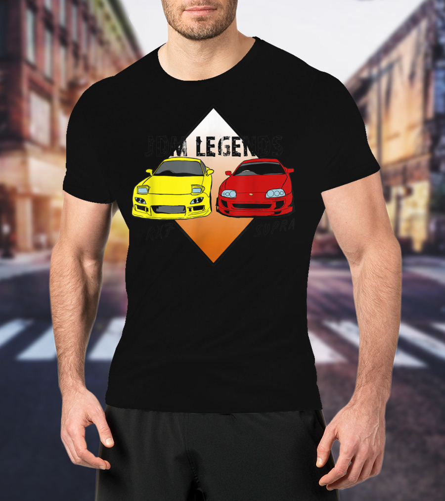 JDM Legends RX7 Supra Turbo Classic Cars T-Shirt