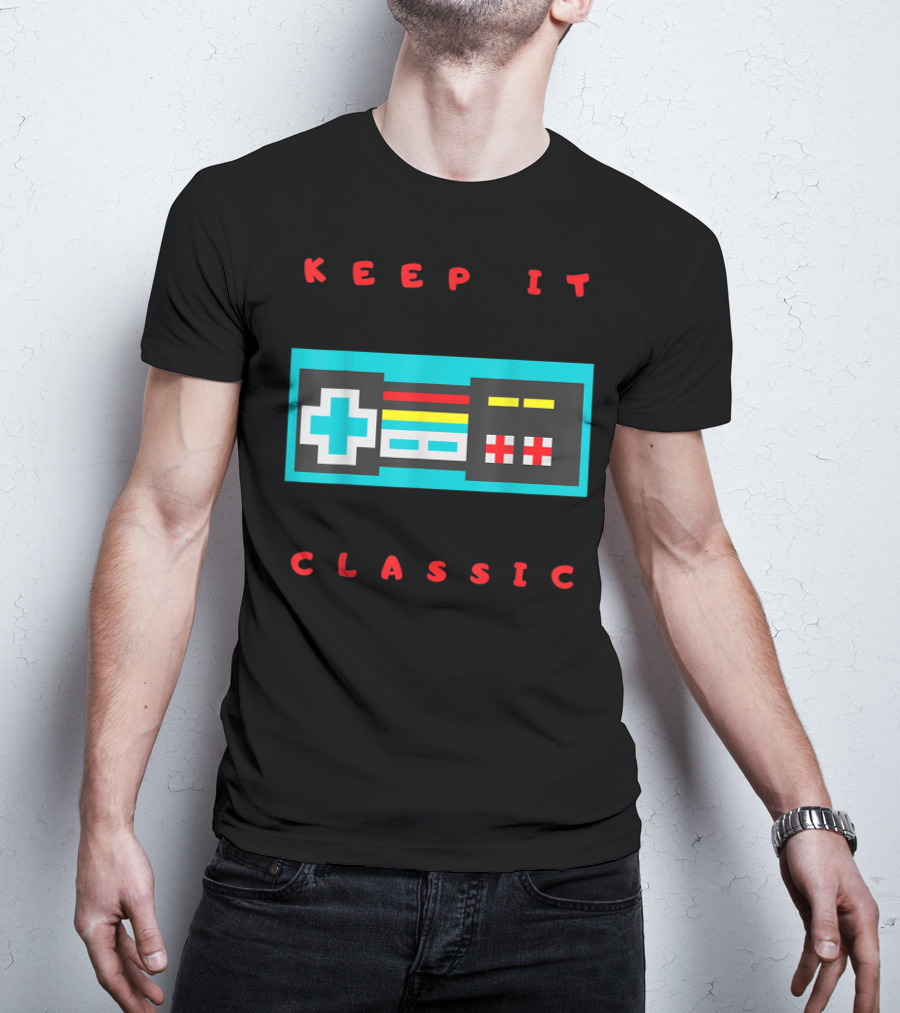 KEEP IT CLASSIC Retro Controller T-Shirt