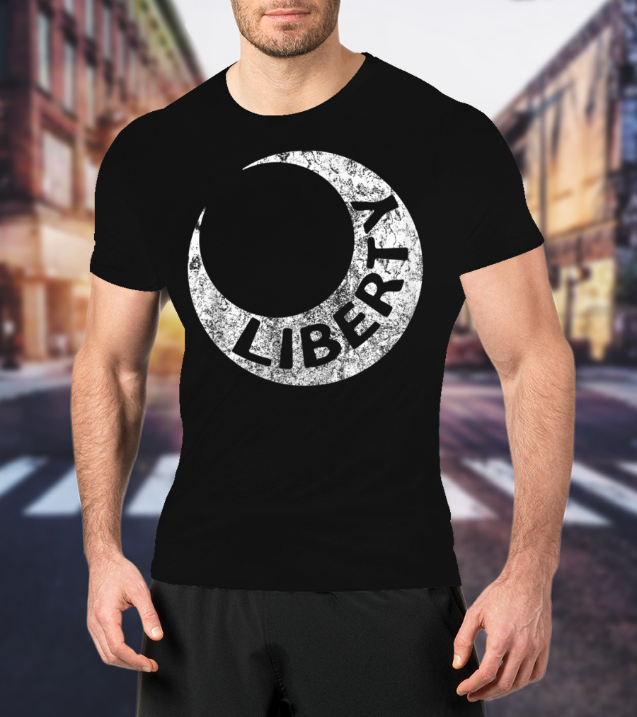 Liberty Moultrie Flag Of Defiance Classic Crescent T-Shirt