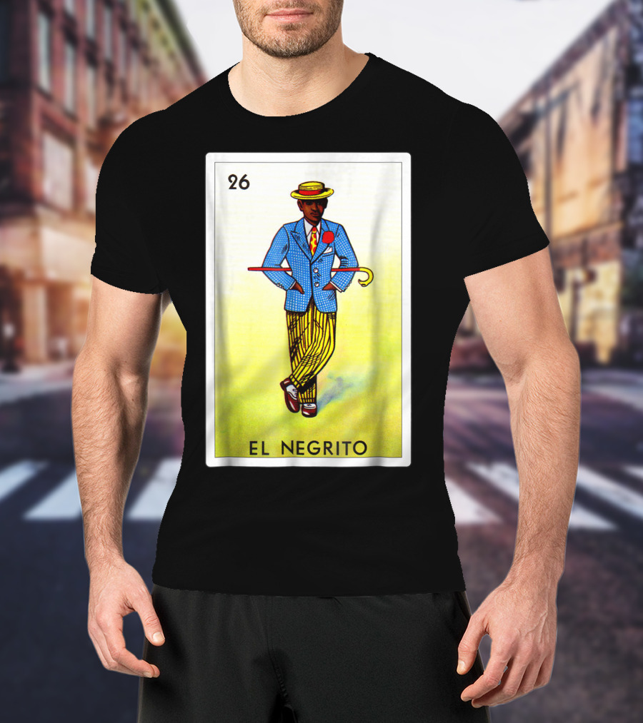 Lotería Card El Negrito 26 Classic Version T-Shirt