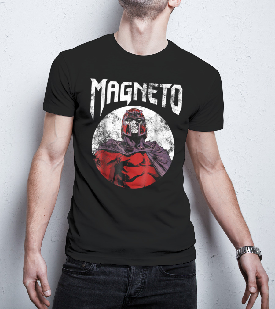 Marvel Xmen Magneto Classic Rock Band T-Shirt
