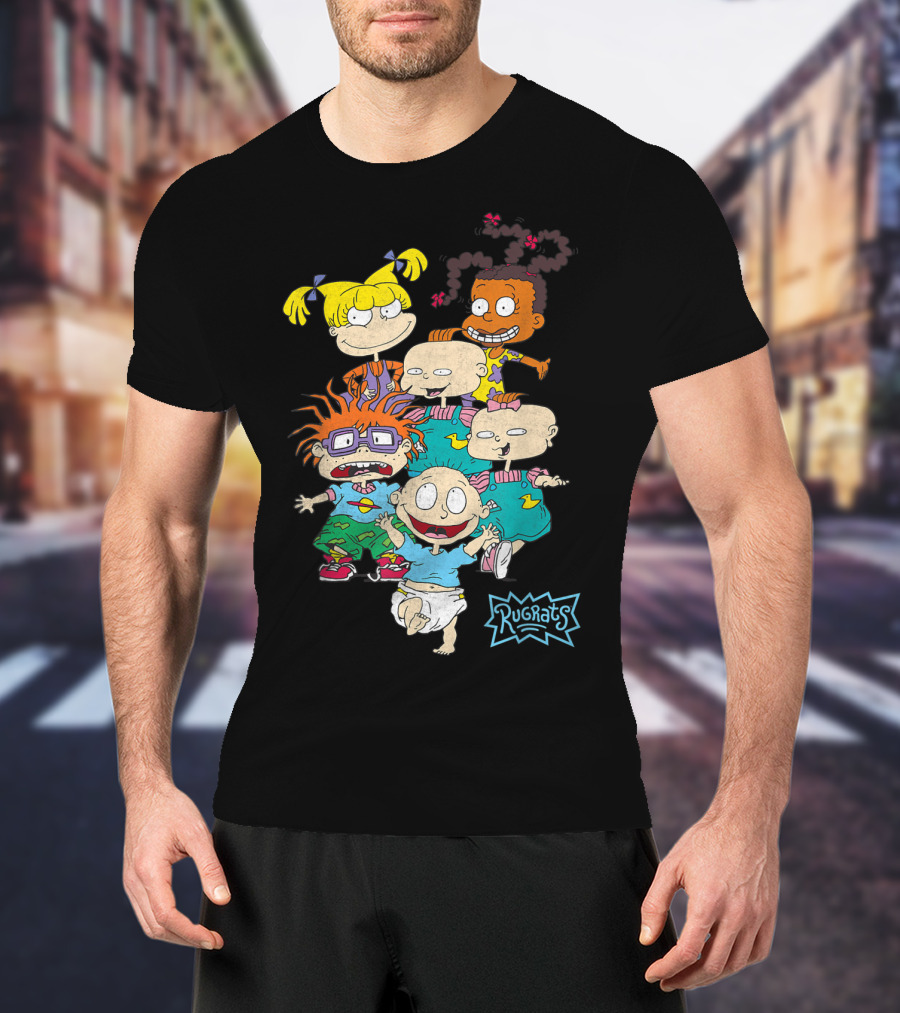 Rugrats Classic Characters Group Pose Nickelodeon T-Shirt