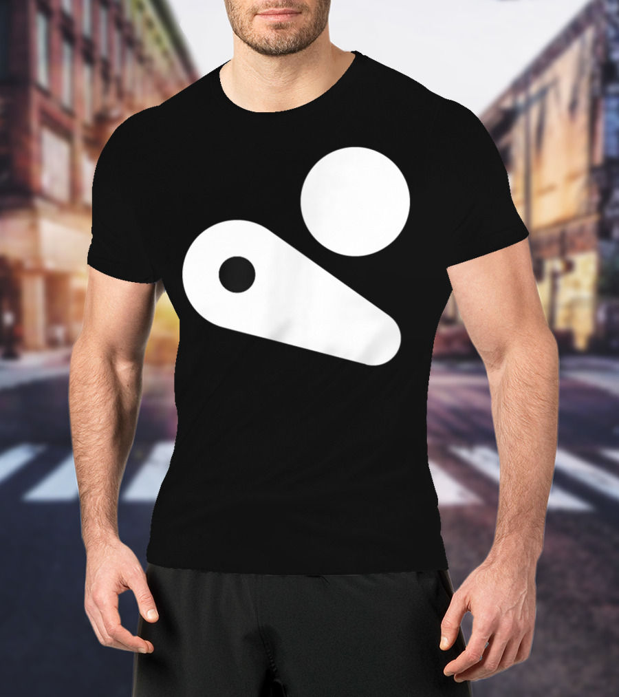 Pinball Flipper Machine Retro 80s Arcade Game Iconic T-Shirt