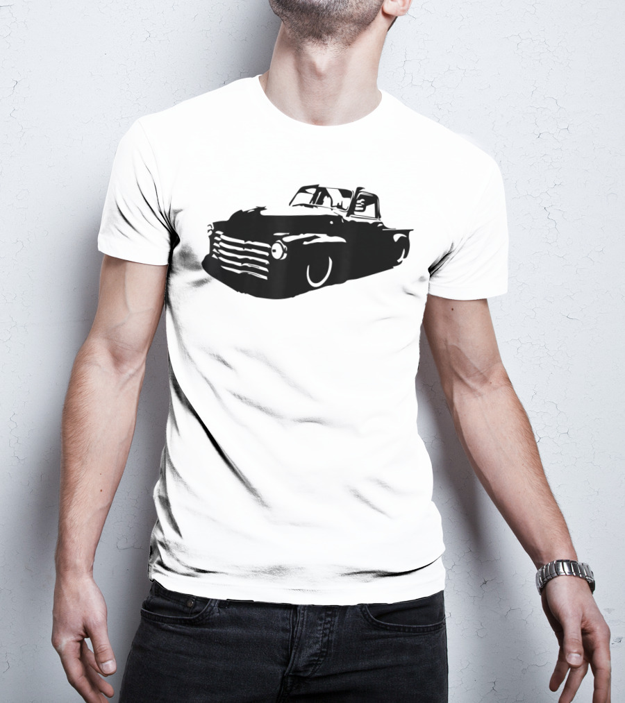 Rat Rod Hot Rod 4754 Classic Truck Vintage Car T-Shirt