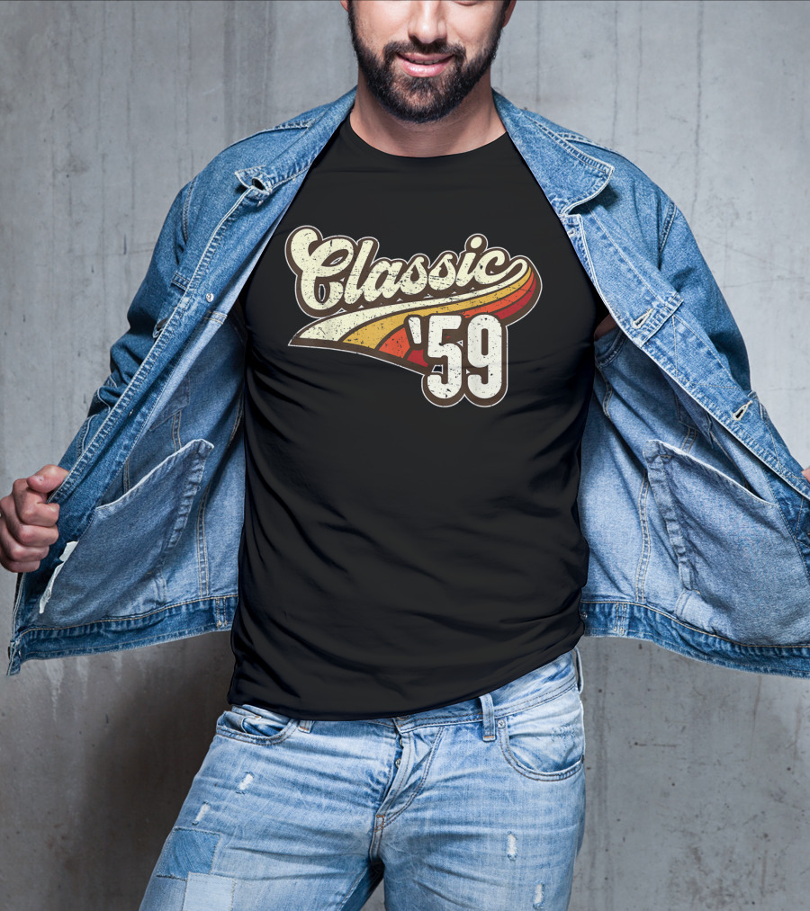 Classic '59 Retro Birthday T-Shirt
