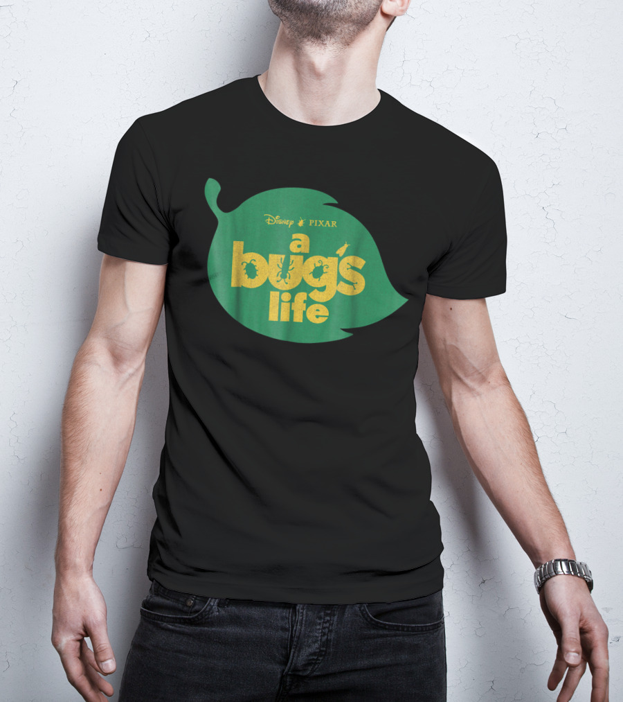 Disney Pixar A Bug's Life Green Leaf T-Shirt