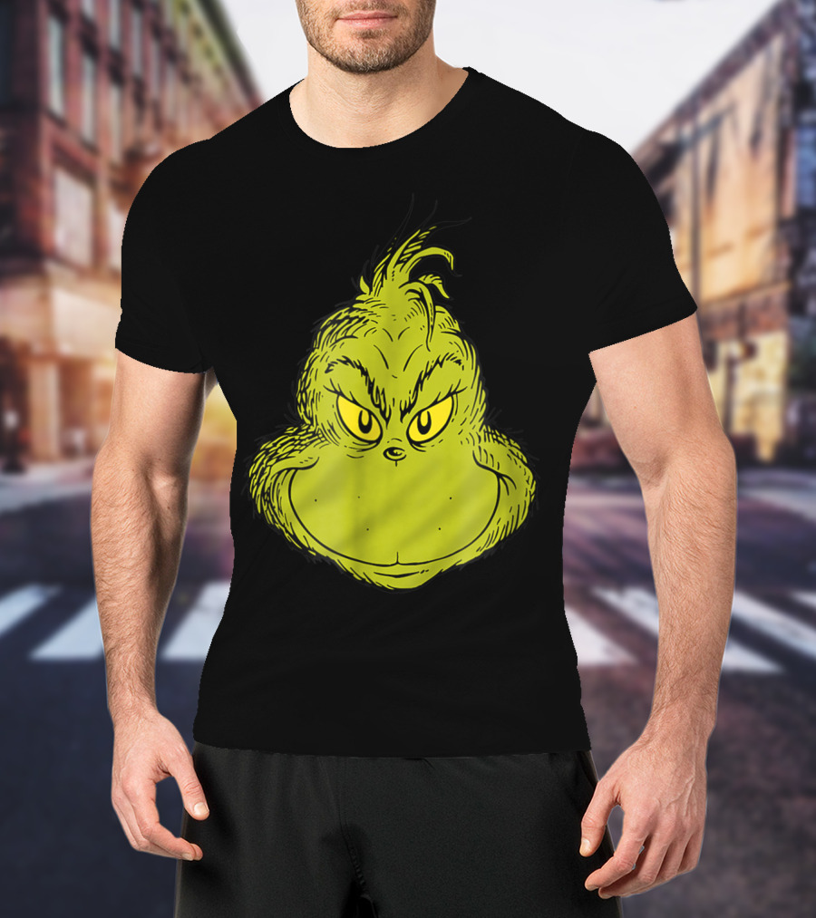 Dr Seuss Grinch Classic Face T-Shirt
