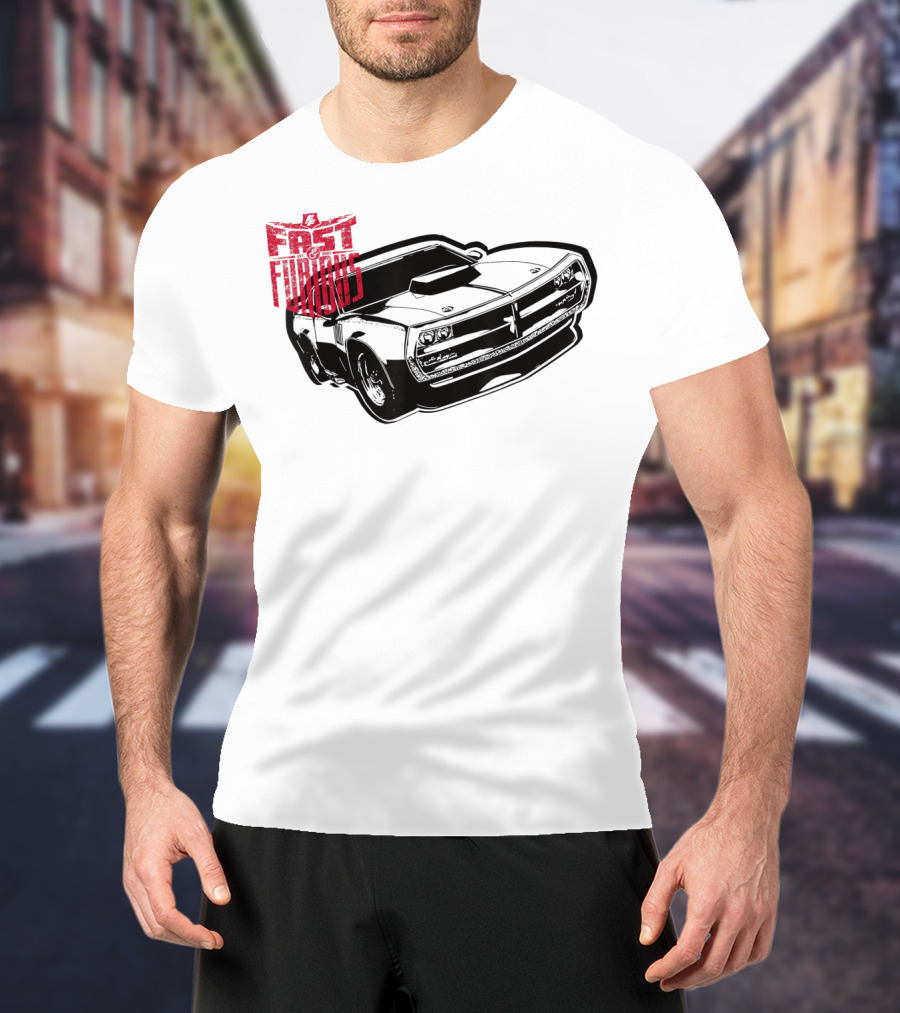 Fast Furious Est 2001 Classic Muscle Car Iconic T-Shirt