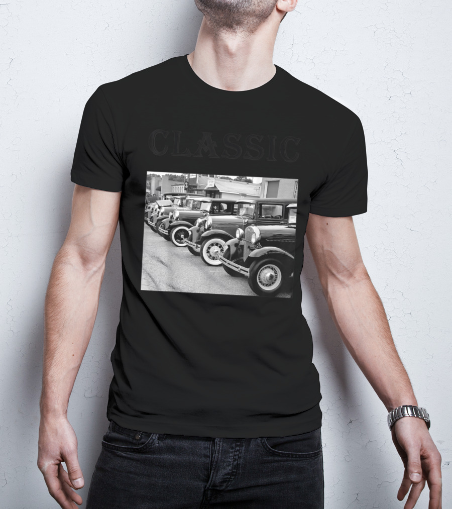 Father's Day Classic Antique Car Parade T-Shirt