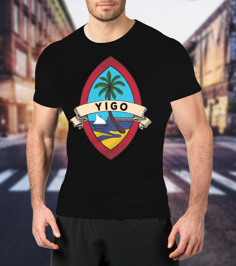 Guam Seal Yigo Palm Tree Classic T-Shirt