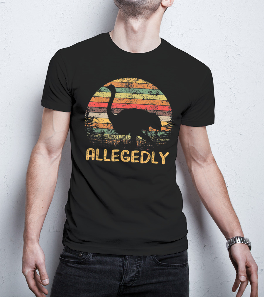 Allegedly Ostrich Vintage Sunset T-Shirt