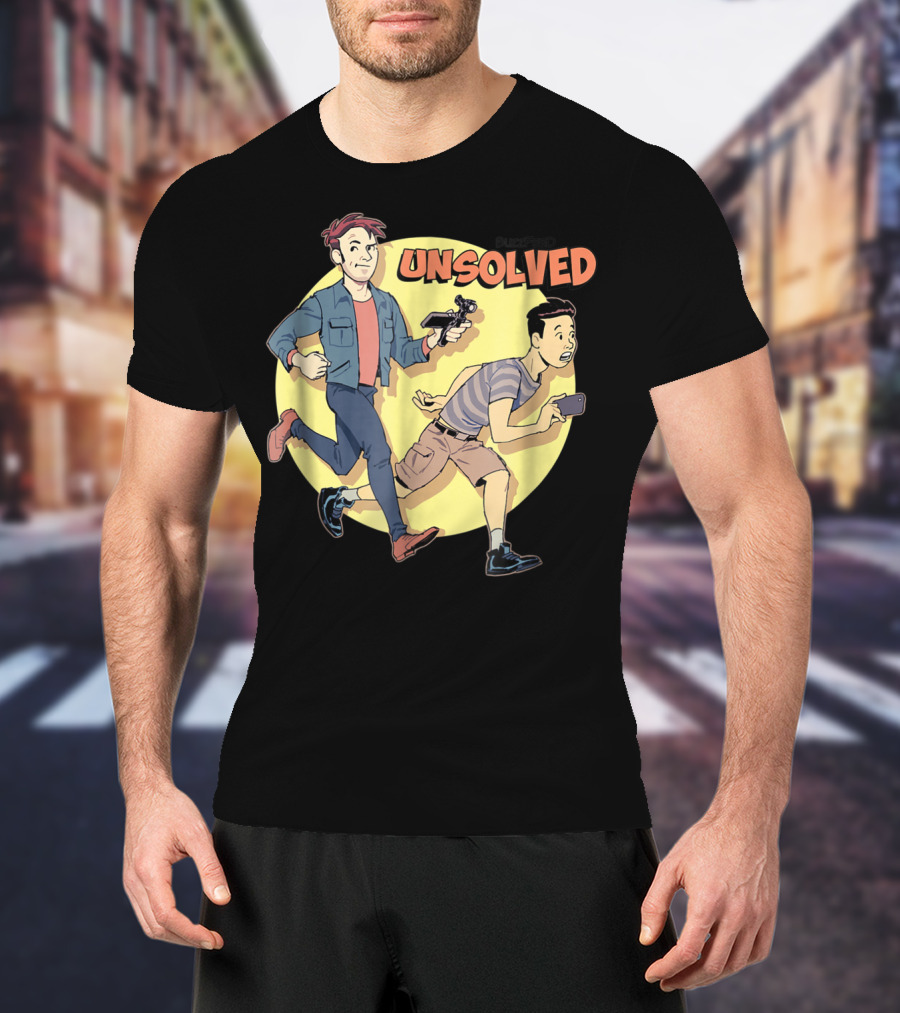 BuzzFeed Unsolved Saturday Morning Adventure Icons T-Shirt