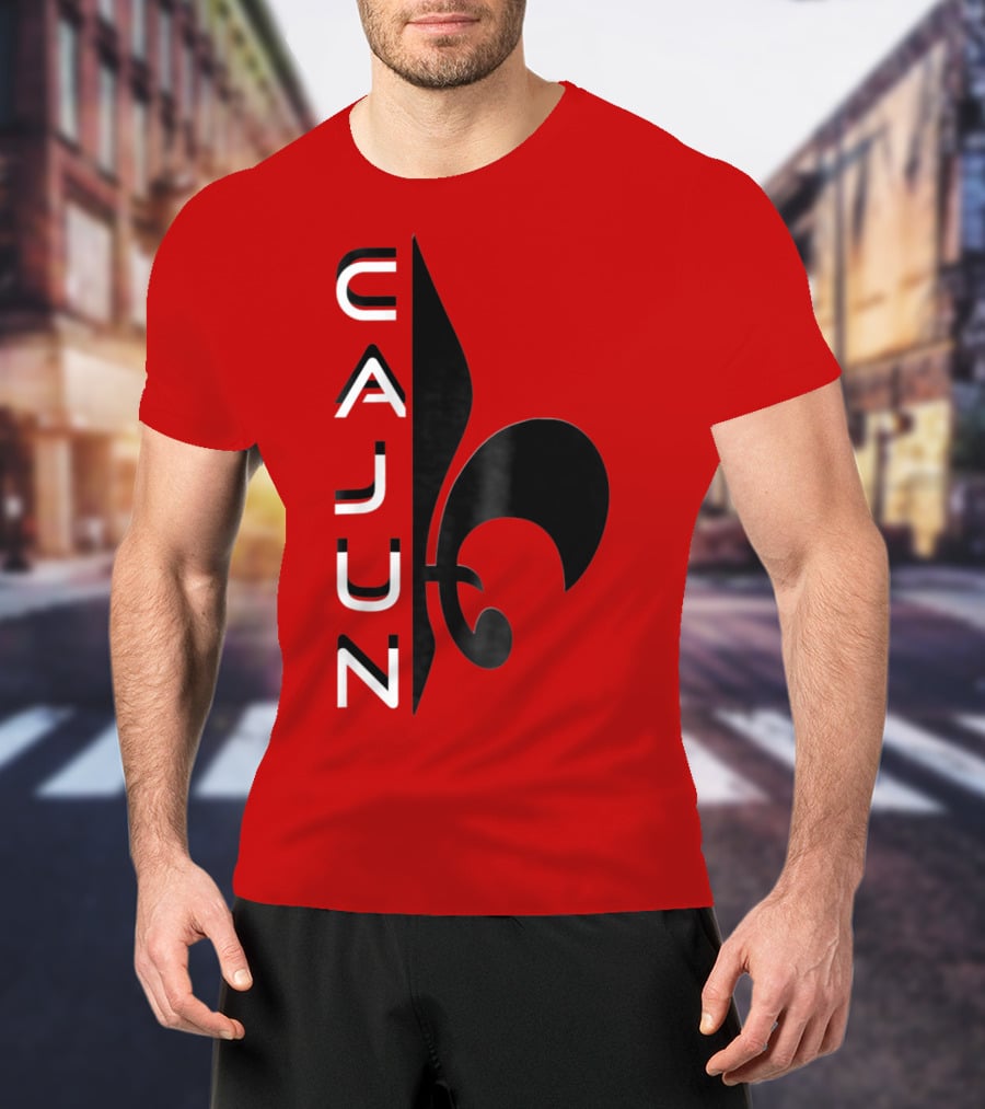 Cajun Fleur De Lis Louisiana Cajun Pride T-Shirt