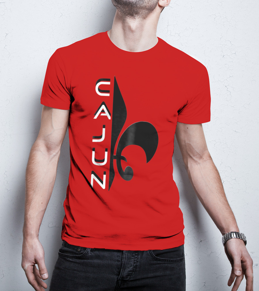 Cajun Fleur De Lis Louisiana Cajun Pride T-Shirt