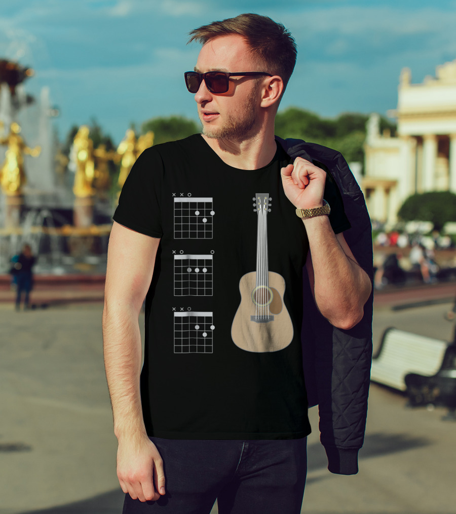 Dad Great Acoustic Guitar Chords T-Shirt