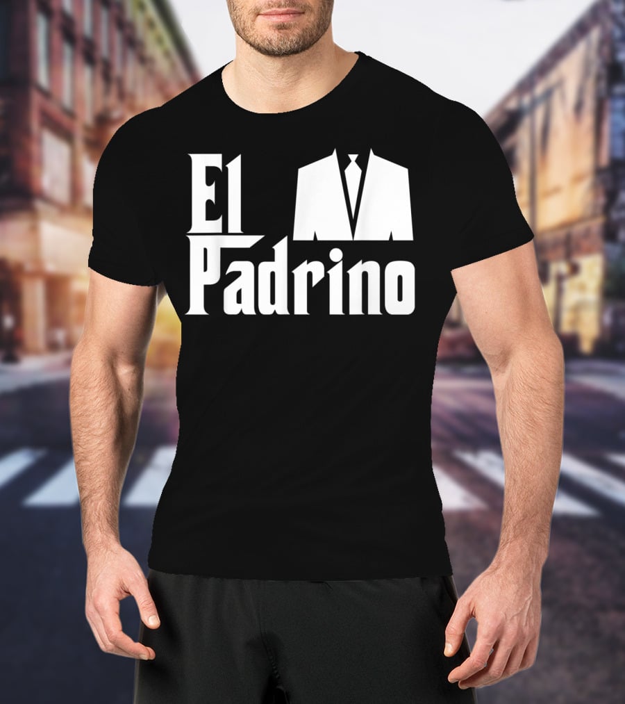 El Padrino Godfather Compadre Godparent Suit T-Shirt
