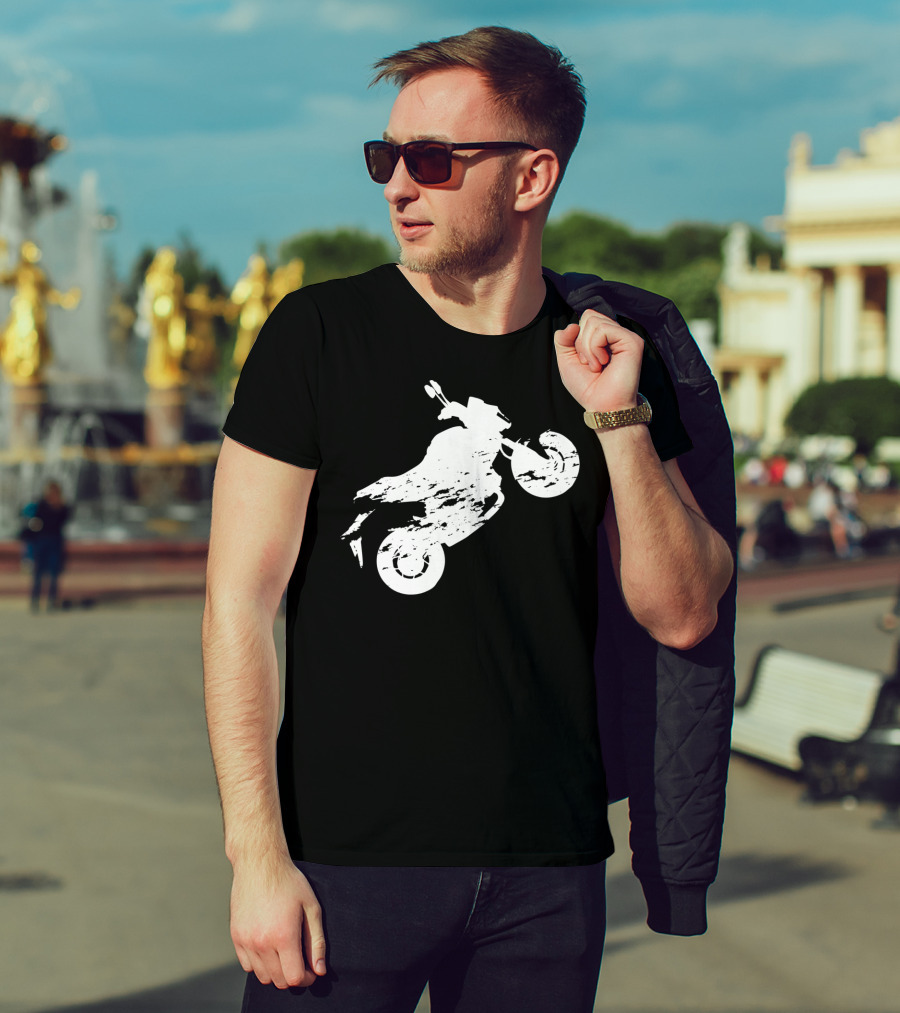 Grom 125cc Motor Bike Wheelie Stunt T-Shirt