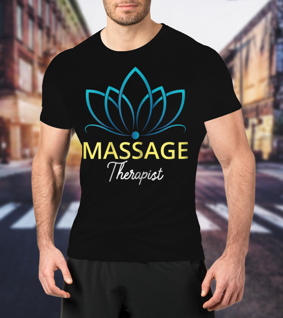 Massage Therapist Lotus T-Shirt