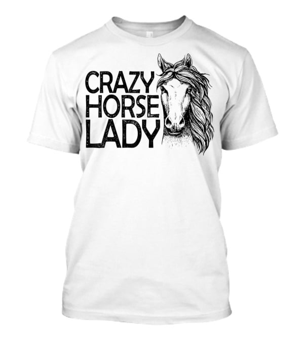 Crazy Horse Lady T-Shirt