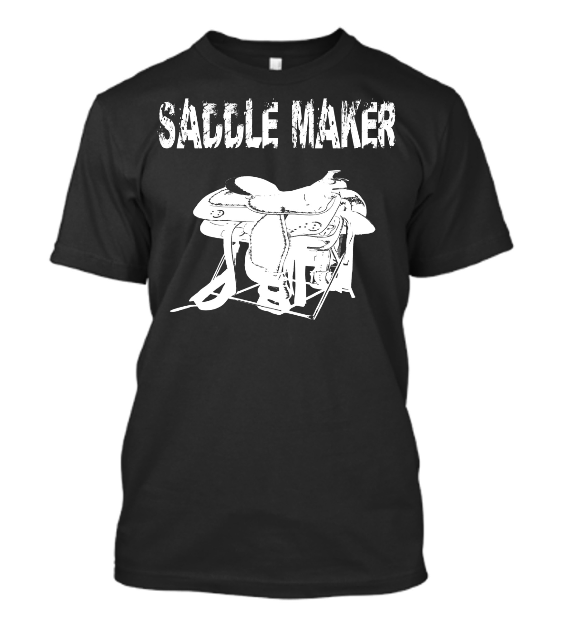 Saddle Maker Horse Saddle Repair Custom T-Shirt