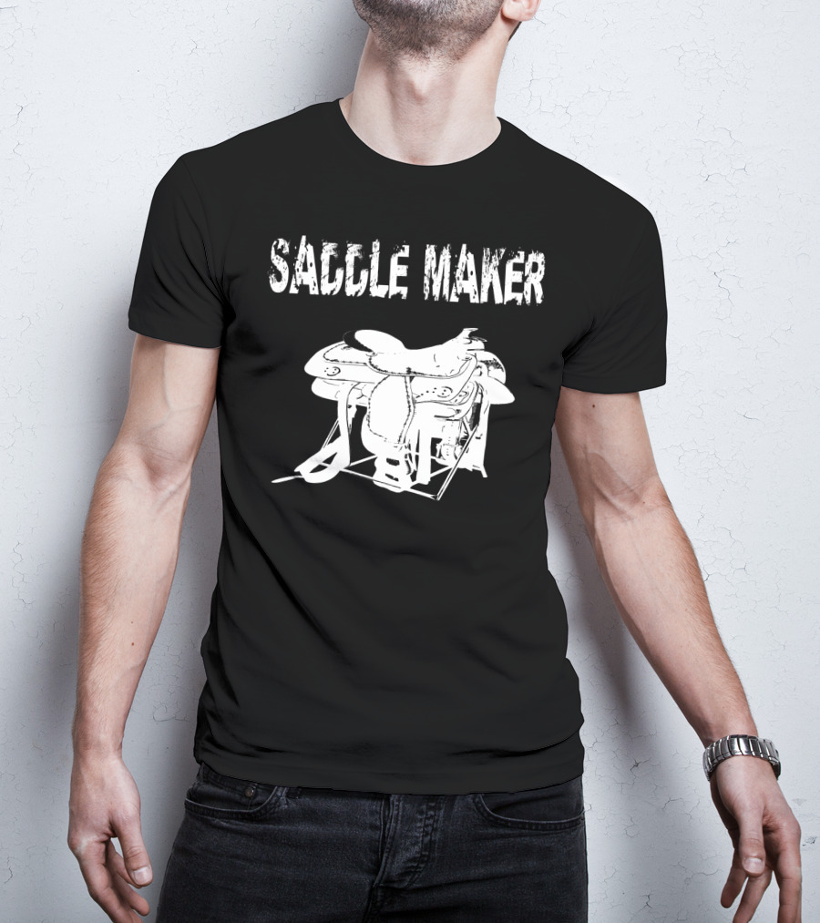 Saddle Maker Horse Saddle Repair Custom T-Shirt