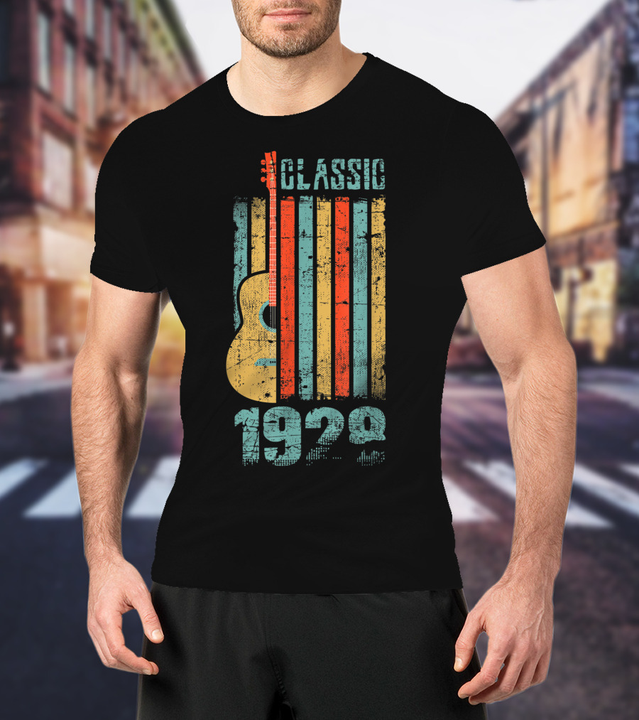 Classic 1929 Guitar Music T-Shirt