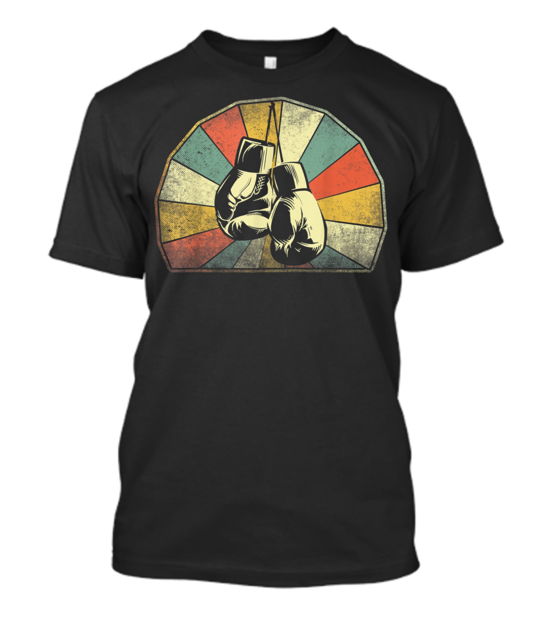 Boxing Classic Vintage Boxsport Retro Gloves T-Shirt