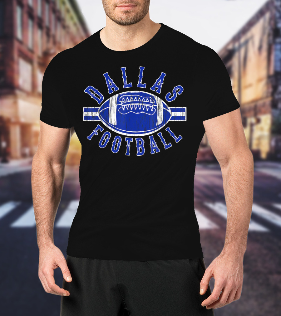 Dallas Football City Classic American Football T-Shirt
