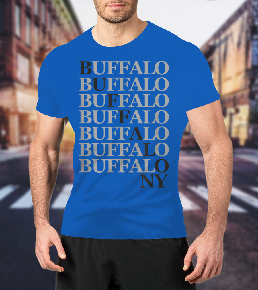 Buffalo Buffalo Buffalo Buffalo Buffalo Buffalo Buffalo NY T-Shirt