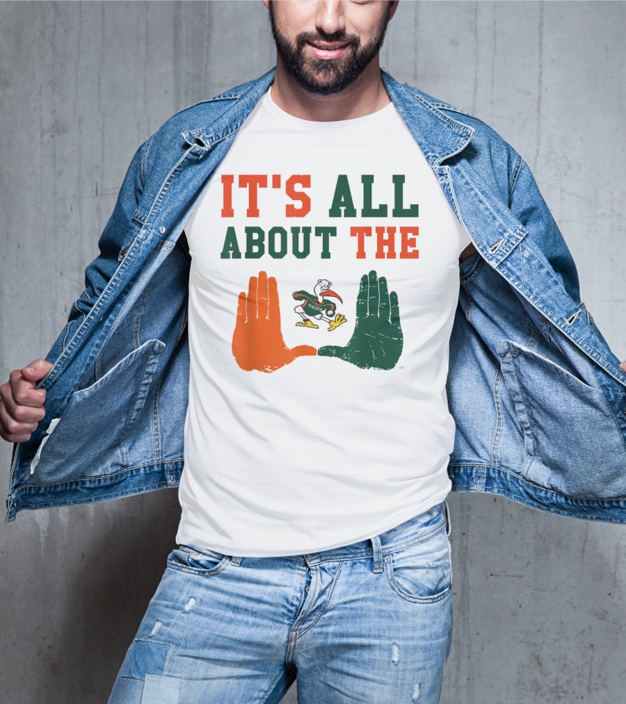 Miami Hurricanes It's All About The U Sebastian Hands T-Shirt