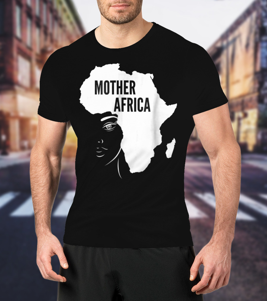 Mother Africa Black Queen Afrocentric Pride T-Shirt
