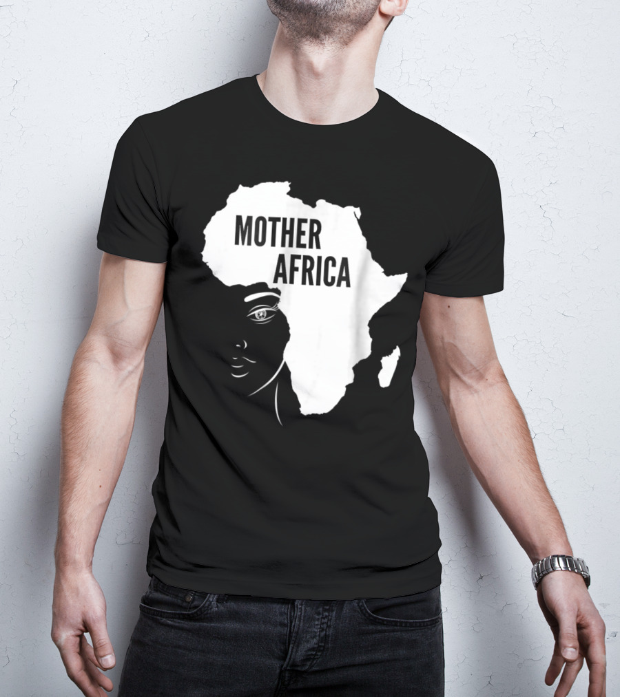Mother Africa Black Queen Afrocentric Pride T-Shirt
