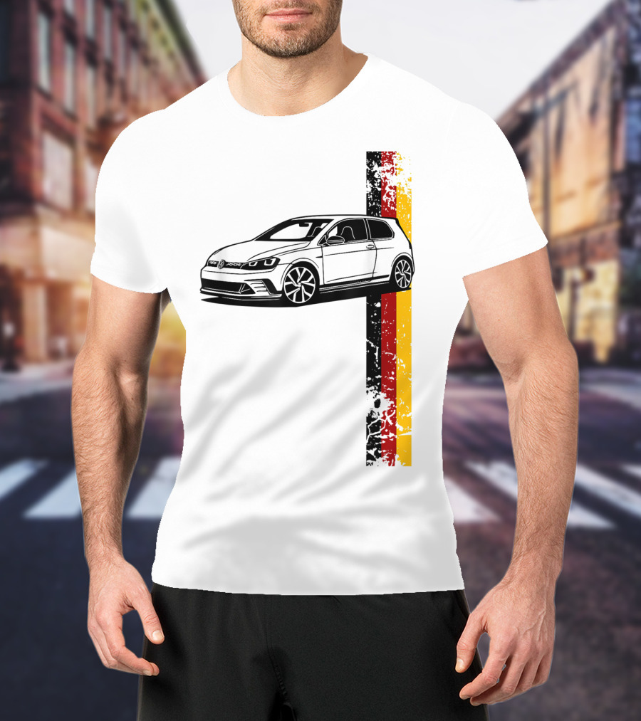R Gt I German Car Germany Sport Racing Tuning Automotive Enthusiast T-Shirt