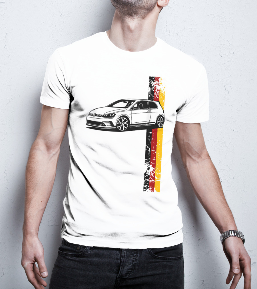 R Gt I German Car Germany Sport Racing Tuning Automotive Enthusiast T-Shirt