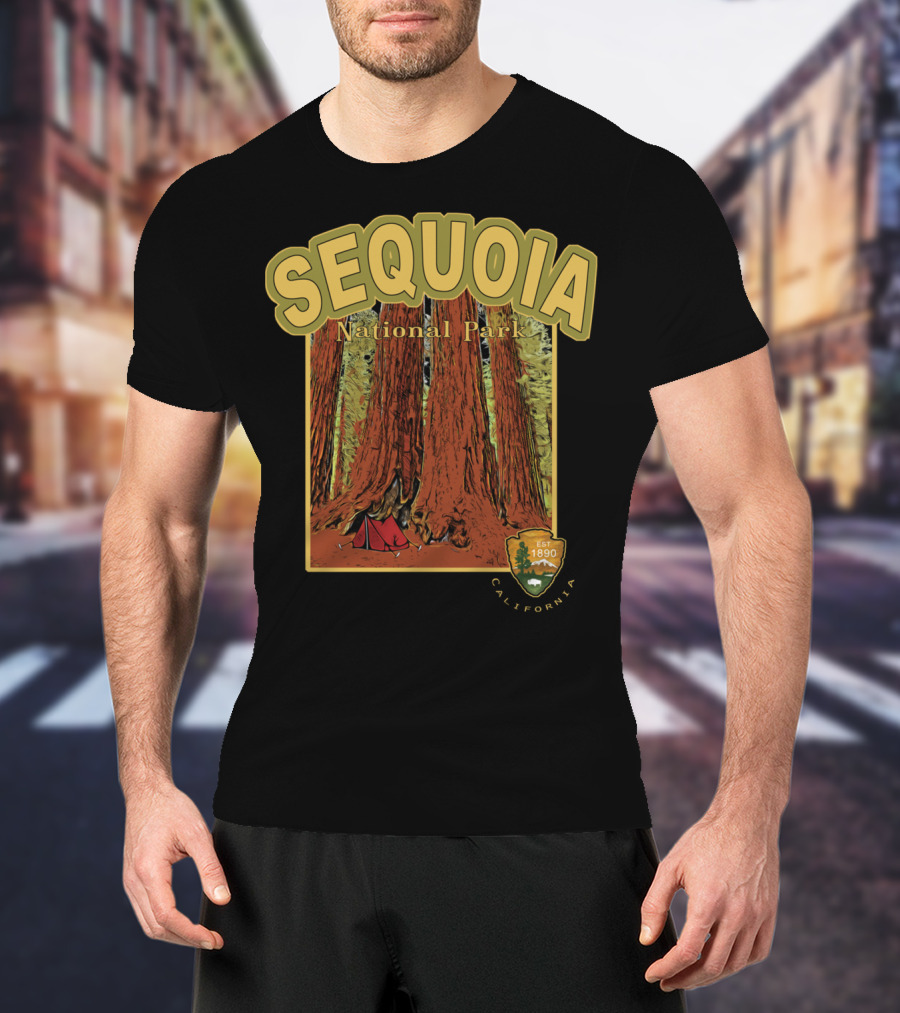 Sequoia National Park Giant Forest California Est 1890 T-Shirt