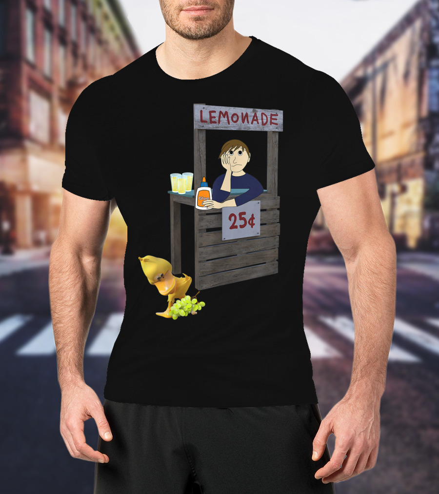 Lemonade Stand 25¢ The Duck Song Got Any Grapes T-Shirt