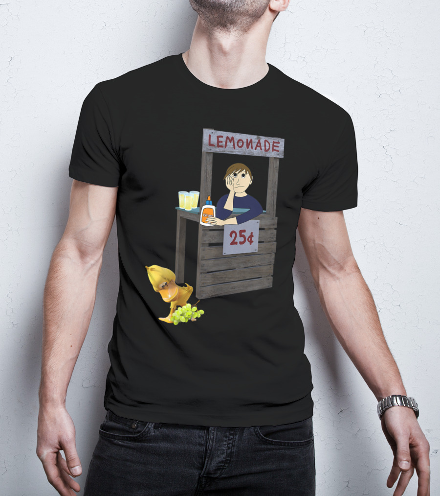 Lemonade Stand 25¢ The Duck Song Got Any Grapes T-Shirt