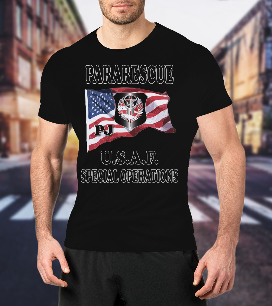 Pararescue Pj Usaf Special Operations T-Shirt