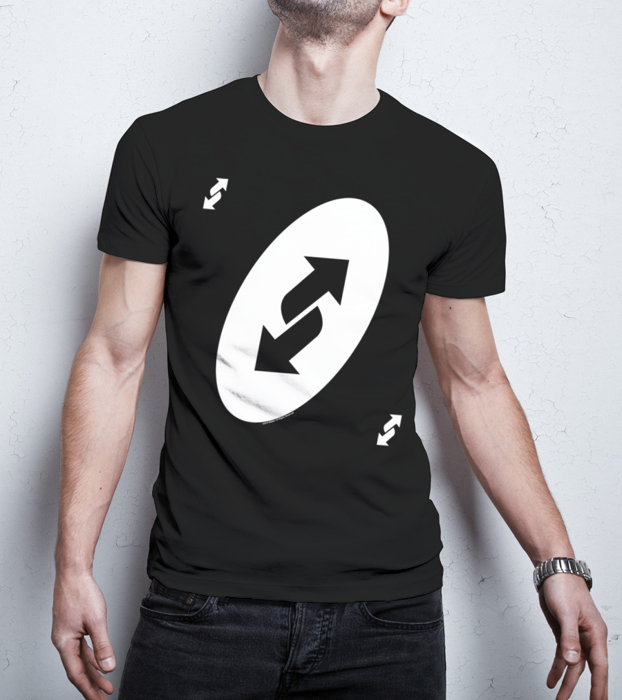 Uno Reverse Card Symbol T-Shirt