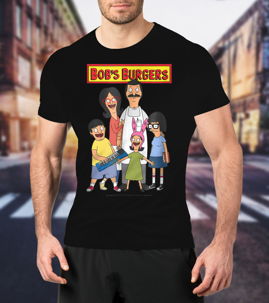Bob's Burgers Family Group T-Shirt