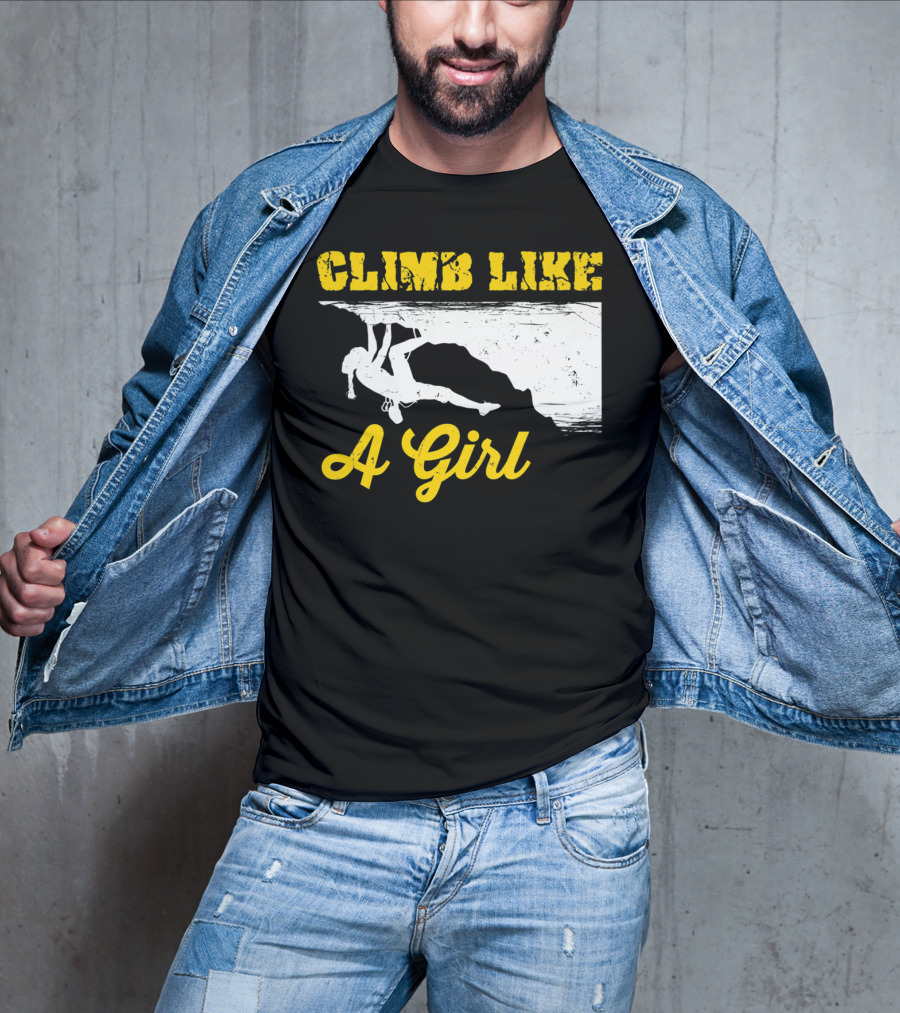 Climb Like A Girl T-Shirt