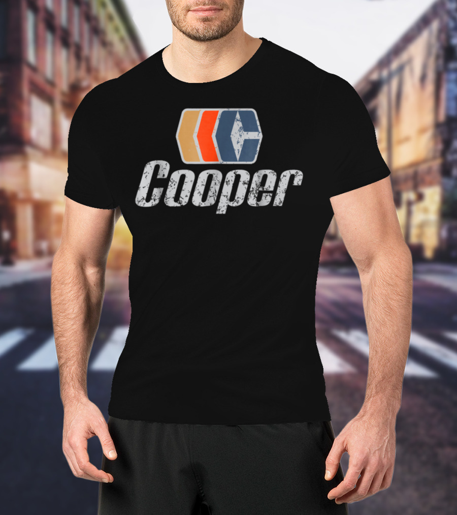Cooper Vintage Hockey Retro T-Shirt
