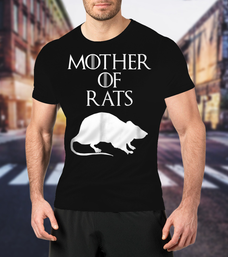 Mother Of Rats Cute Unique White E010500 T-Shirt