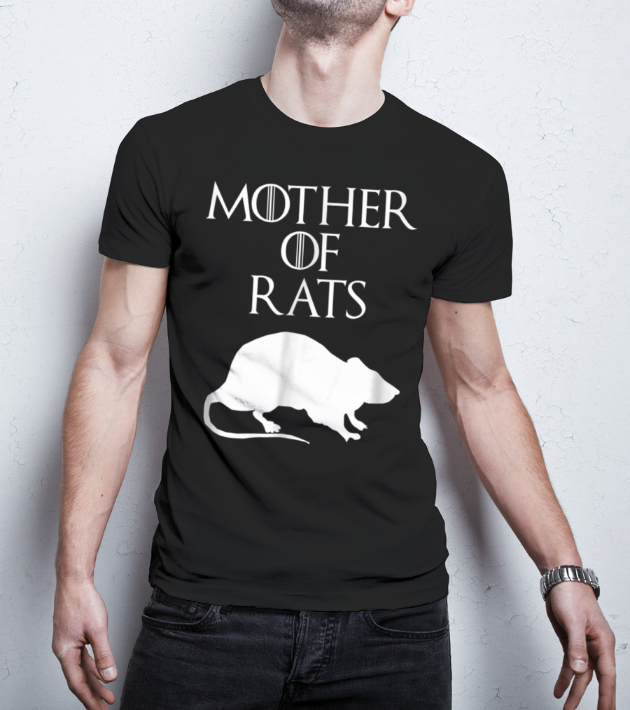 Mother Of Rats Cute Unique White E010500 T-Shirt