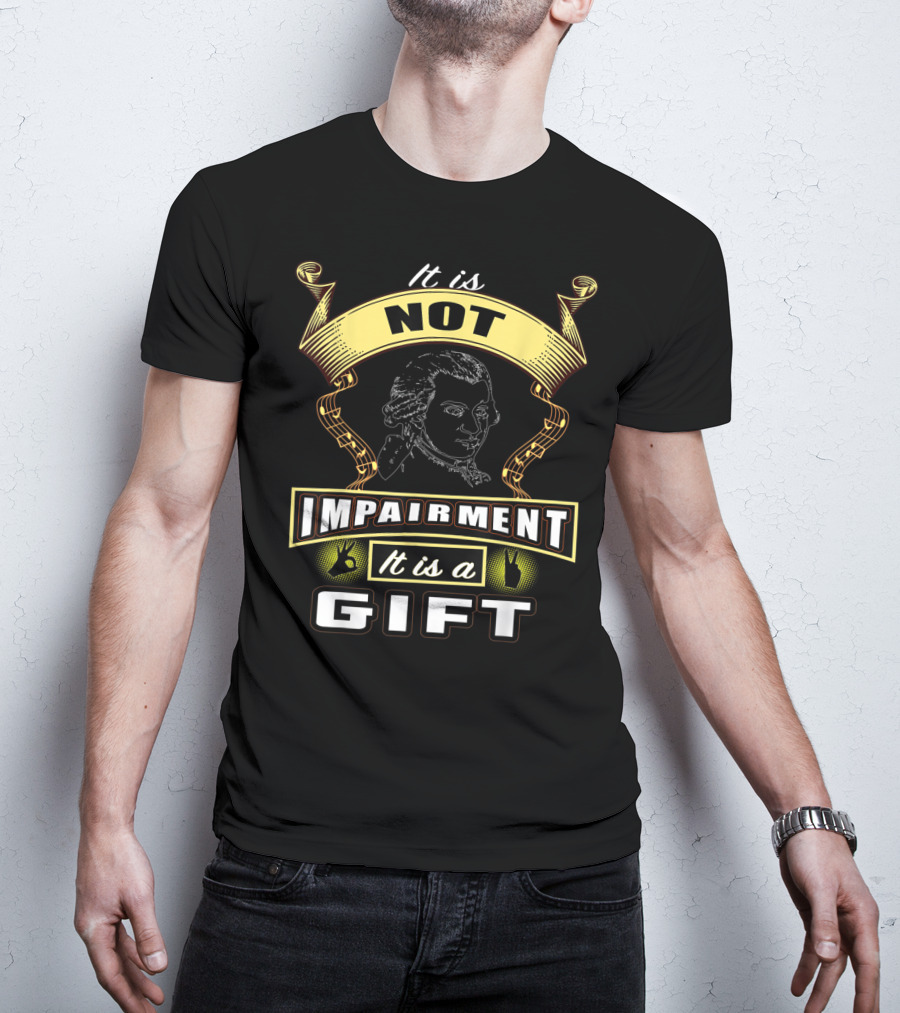 Deaf Awareness It Is Not Impairment It Is A Gift T-Shirt