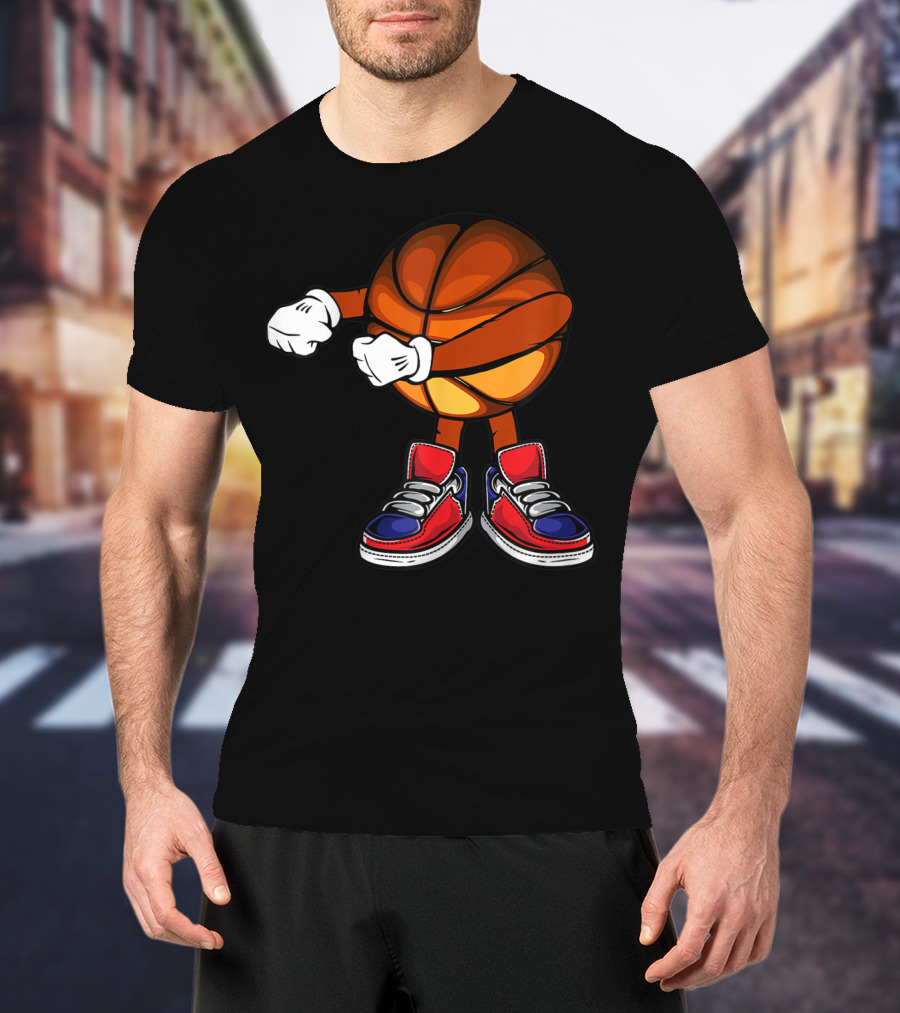 Basketball Player Floss Dance Move Fun Present T-Shirt